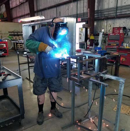 Sign Fabrication - Welding