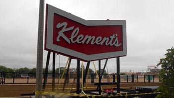 Klement's Sausage Sign Fabrication