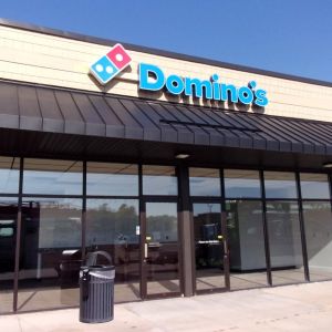 Branded Channel Letters for Domino's Pizza