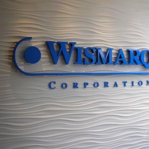 Wismarq Corporation Sign for Reception Area in Oconomowoc, WI