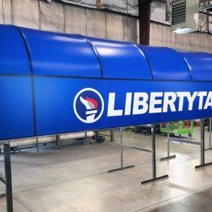 Awning Fabrication for Liberty Tax Service