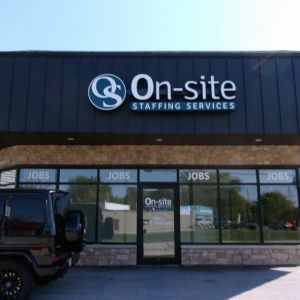 On-Site Staffing Services Channel Letters - Milwaukee, WI