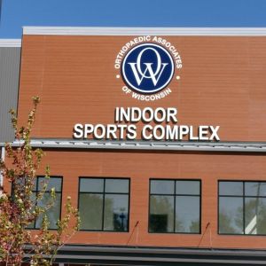 Orthopedics Associates Indoor Sports Complex Channel Letters - New Berlin, WI
