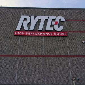 Rytec High Performance Doors Channel Letters - Jackson, WI