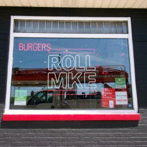 Roll MKE Restaurant Neon Sign - Milwaukee, WI
