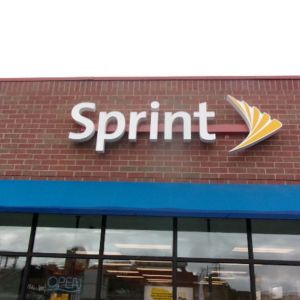 Branded Channel Letters for Sprint