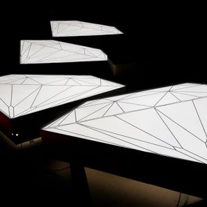 Fabrication of Diamond Shaped Cabinet Signs
