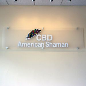 CBD American Shaman Interior Sign - Green Bay, WI