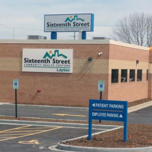 Sixteenth Street Community Health Center Cabinet Sign - Milwaukee, WI 