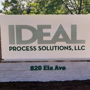 Ideal Process Solutions Monument Sign - Waterford, WI