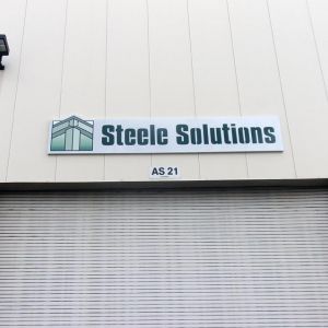 Steele Solutions Industrial Cabinet Sign - Franklin, WI