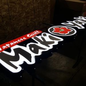 Fabrication of Maki Yaki Japanese Grill Channel Letters