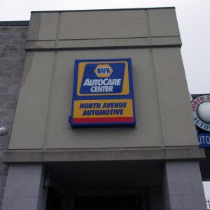 NAPA AutoCare Center Cabinet Sign - Milwaukee, WI
