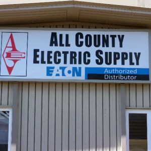 All County Electric Supply Cabinet Sign - New Berlin, WI