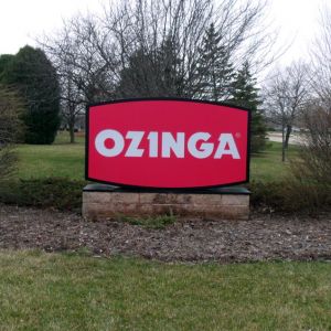 Ozinga Concrete Monument Sign