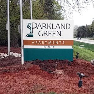 Parkland Green Apartments Monument Sign - New Berlin, WI 