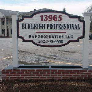 Burleigh Professional Building Monument Sign - Brookfield, WI 