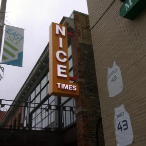 Nice Times Club Cabinet Sign - Milwaukee, WI