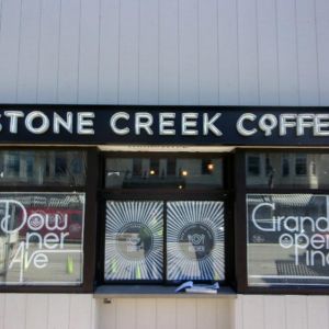 Stone Creek Coffee Channel Letters