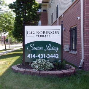 C.G. Robinson Terrace Senior Living Monument Sign - Milwaukee, WI