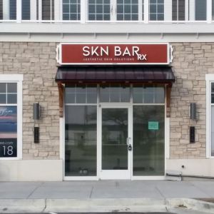 SKN Bar Rx Medical Spa Cabinet Sign - Pewaukee, WI