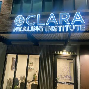 Clara Healing Institute Channel Letters - Wauwatosa, WI