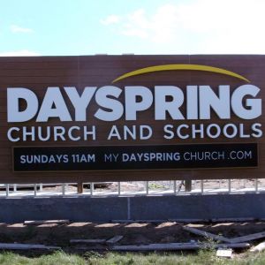 Dayspring Church & Schools Monument Sign - Pewaukee, WI 