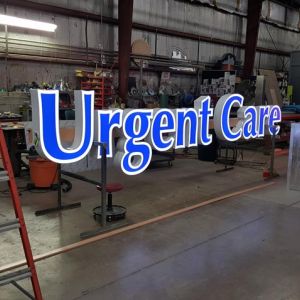 Fabrication of Urgent Care Channel Letters