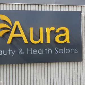 Aura Beauty & Health Salons Channel Letters - Green Bay, WI