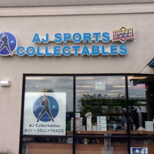 AJ Sports Collectables Channel Letters - Greenfield, WI