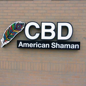 CBD American Shaman Channel Letters - Green Bay, WI