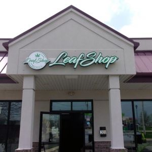LeafShop Dispensary Channel Letters - Mukwonago, WI