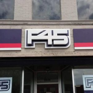 F45 Training Channel Letters