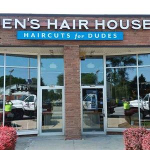 Men's Hair House Channel Letters